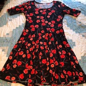 Size 2 XL Lularoe Nicole dress